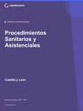 Temario de oposiciones de Procedimientos Sanitarios y Asistenciales en Castilla y León 2026-2027