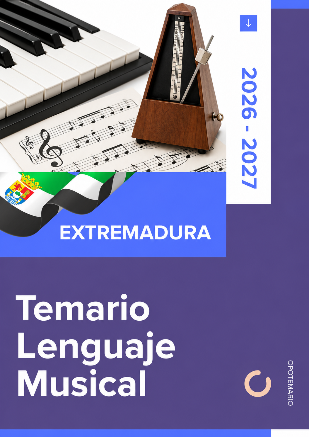 Temario de oposiciones de Lenguaje Musical en Extremadura 2026-2027