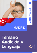 Temario de oposiciones de Audición y Lenguaje (AL) en Madrid 2026-2027