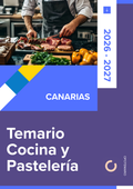 Temario de oposiciones de Cocina y Pastelería en Canarias 2026-2027