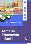 Temario de oposiciones de Educación Infantil en Extremadura 2026-2027