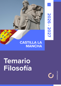 Temario de oposiciones de Filosofía en Castilla-La Mancha 2026-2027