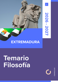 Temario de oposiciones de Filosofía en Extremadura 2026-2027