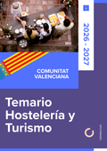 Temario de oposiciones de Hostelería y Turismo en la Comunitat Valenciana 2026-2027