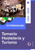 Temario de oposiciones de Hostelería y Turismo en Extremadura 2026-2027