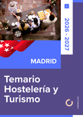 Temario de oposiciones de Hostelería y Turismo en Madrid 2026-2027