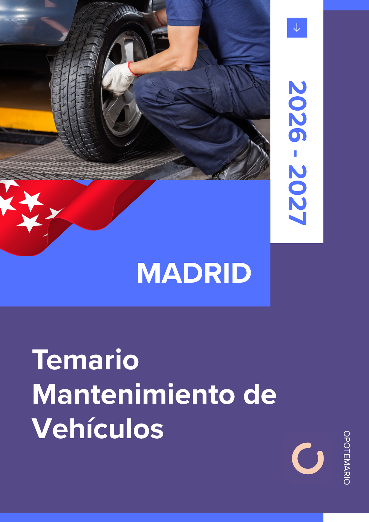 Temario de oposiciones de Mantenimiento de Vehículos en Madrid 2026-2027