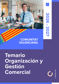 Temario de oposiciones de Organización y Gestión Comercial en la Comunitat Valenciana 2026-2027