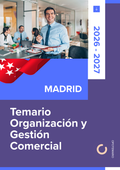 Temario de oposiciones de Organización y Gestión Comercial en Madrid 2026-2027