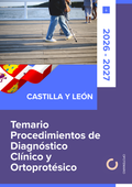 Temario de oposiciones de Procedimientos de Diagnóstico Clínico y Ortoprotésico en Castilla y León 2026-2027