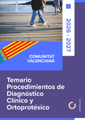 Temario de oposiciones de Procedimientos de Diagnóstico Clínico y Ortoprotésico en la Comunitat Valenciana 2026-2027