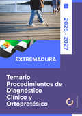 Temario de oposiciones de Procedimientos de Diagnóstico Clínico y Ortoprotésico en Extremadura 2026-2027