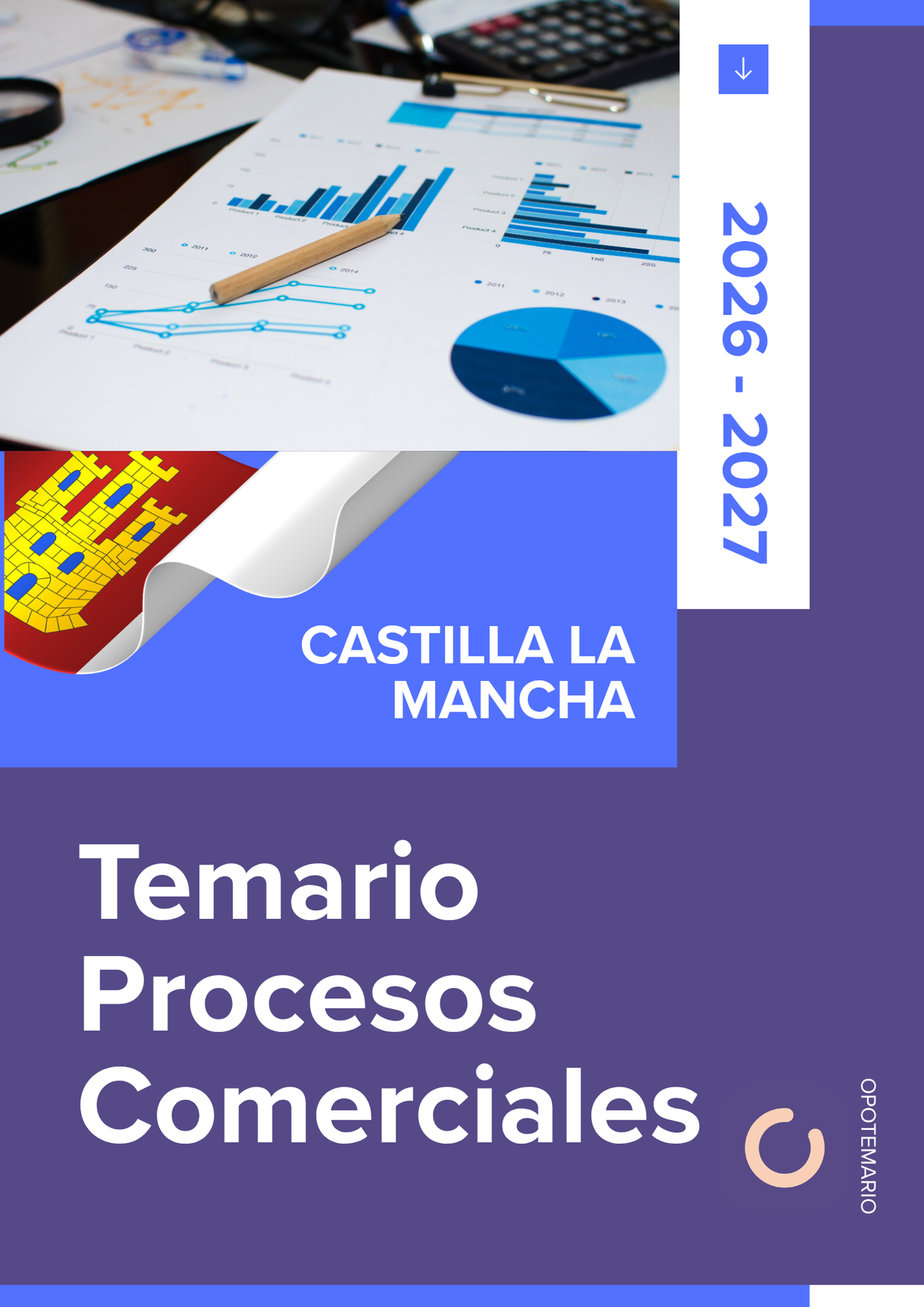 Temario de oposiciones de Procesos Comerciales en Castilla-La Mancha 2026-2027