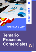 Temario de oposiciones de Procesos Comerciales en Castilla y León 2026-2027