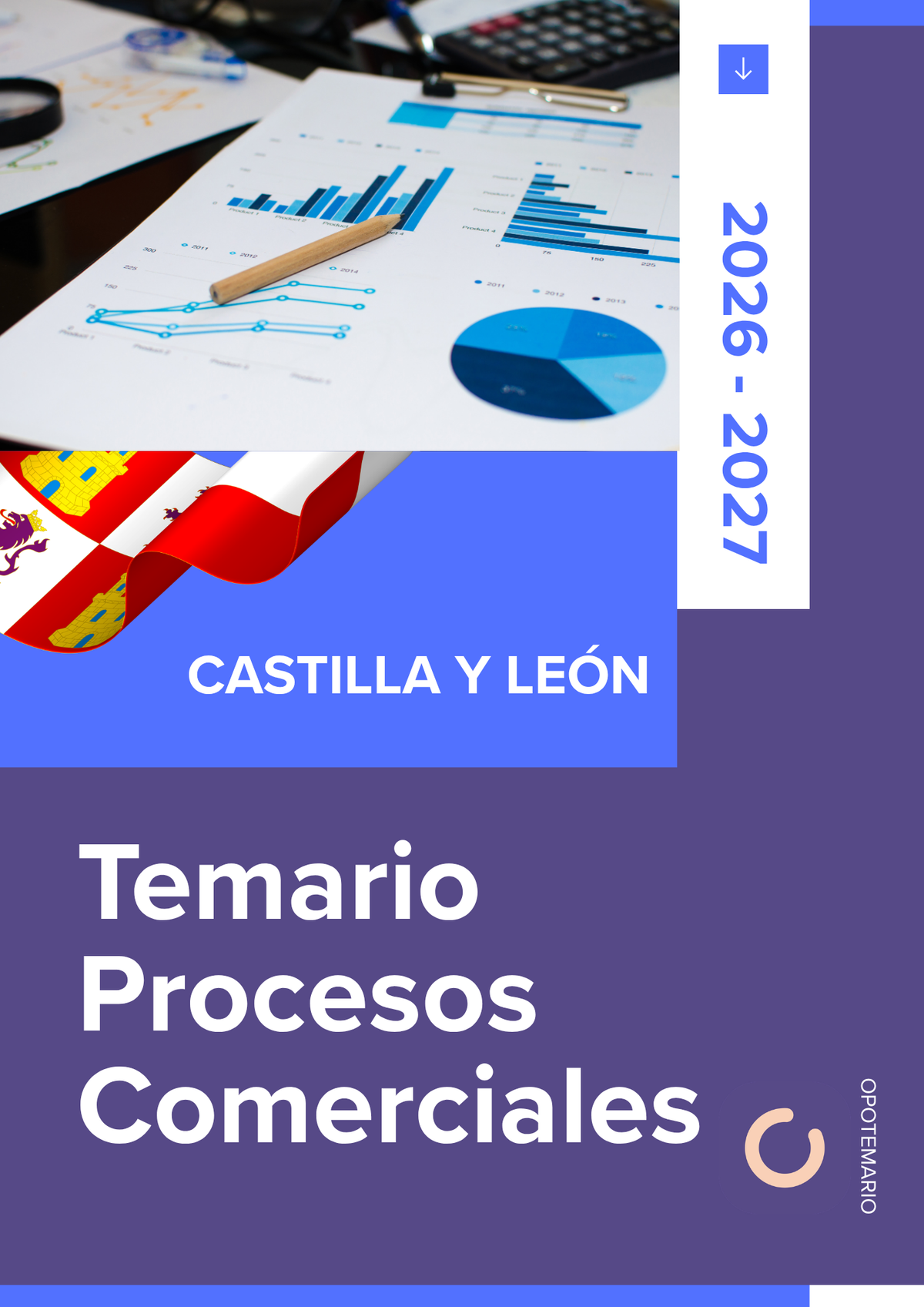 Temario de oposiciones de Procesos Comerciales en Castilla y León 2026-2027
