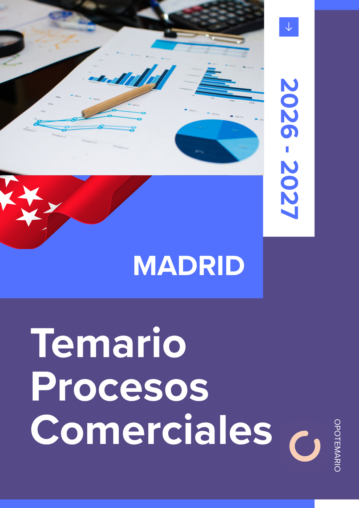 Temario de oposiciones de Procesos Comerciales en Madrid 2026-2027