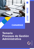 Temario de oposiciones de Procesos de Gestión Administrativa en Canarias 2026-2027