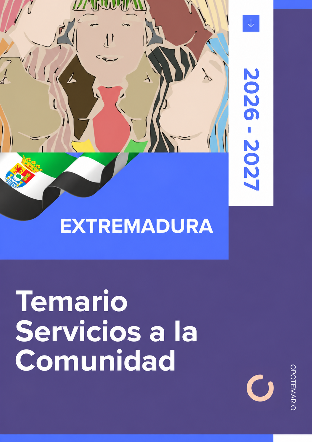 Temario de oposiciones de Servicios a la Comunidad en Extremadura 2026-2027